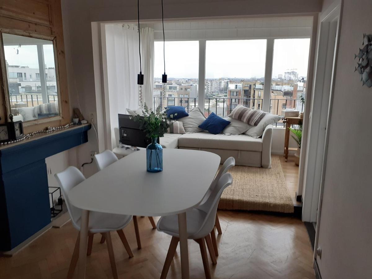 Gezellig Centraal Gelegen Penthouse Oostende Leilighet Eksteriør bilde
