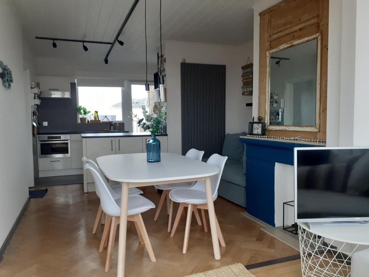 Gezellig Centraal Gelegen Penthouse Oostende Leilighet Eksteriør bilde
