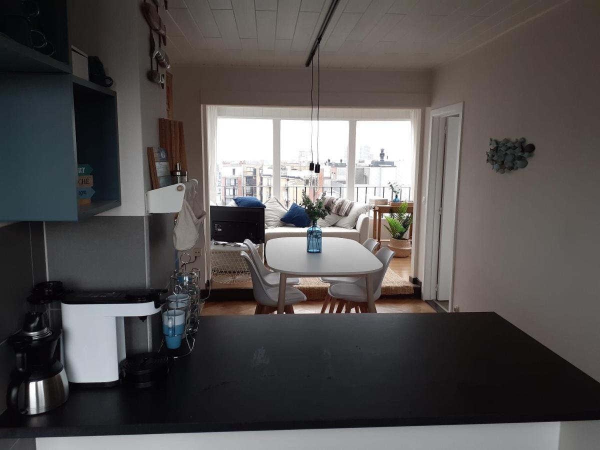 Gezellig Centraal Gelegen Penthouse Oostende Leilighet Eksteriør bilde